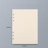 45 Sheets A5 A6 A7 Loose Leaf Notebook Refill Spiral Binder Inner Page Line Blank craft  Grid Inside Paper Stationery