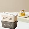 Rectangular Butter Container Plastic Butter Keeper Container Cheese Dish  Restaurant