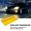 Golden Yellow 12"X72" Headlight Taillight Fog Light Tint Film Vinyl Wrap