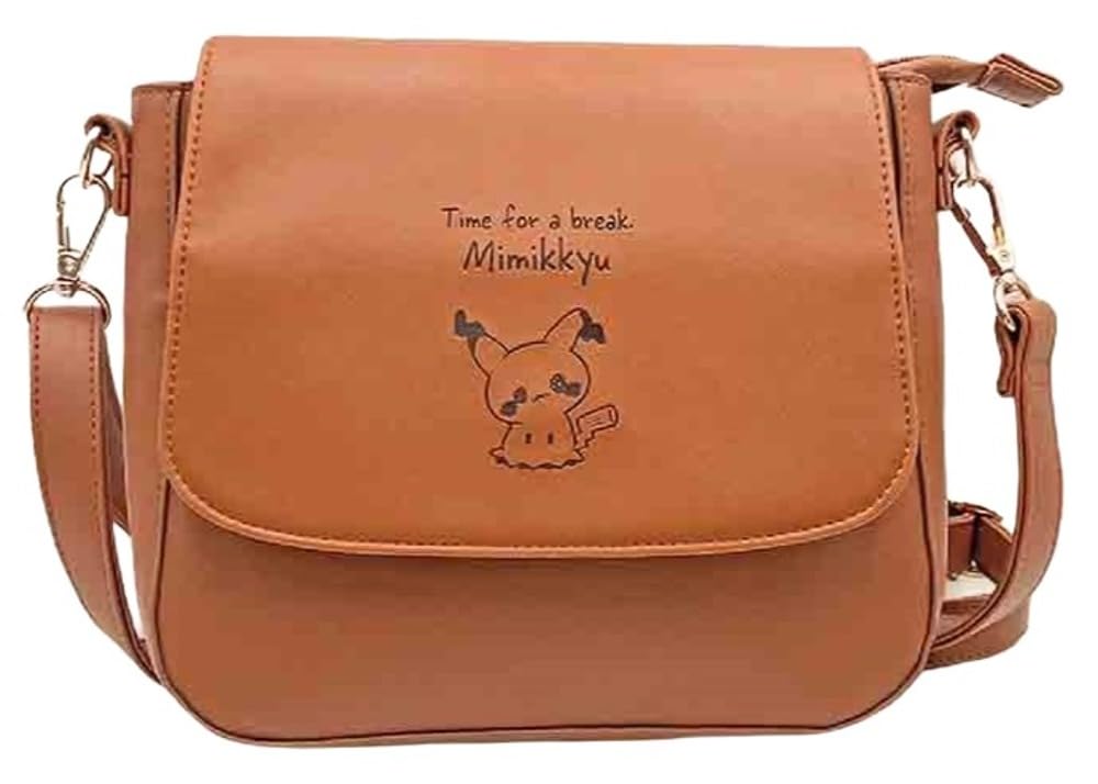 

Shoulder synthetic stuffed one for going character camel [Marimo Craft] bag, leather, animal, Pokepiece, Mimikkyu, point, women, girls, out,