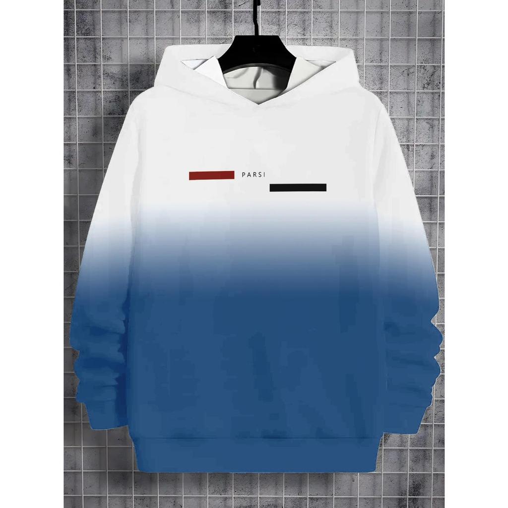 New 3D printed hooded sweatshirt, fashionable long sleeved hooded sweatshirt, comfortable pullover for boys and girls, children's hoodie