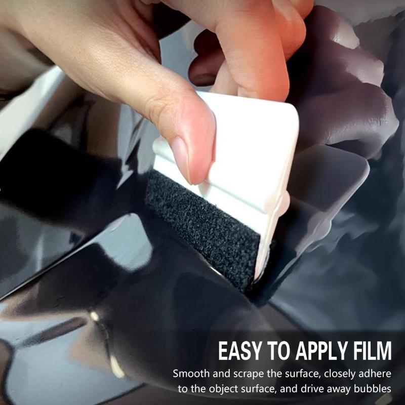 18PCS Car Window Tint Kit, Tinting Tools Squeegees, Felt Squeege Cutter,Vehicle Glass Protective Film Wrapping Installation Set