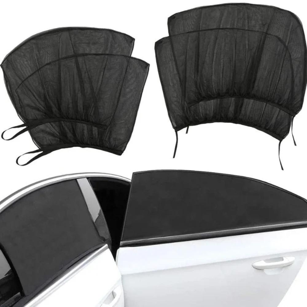 Universal Anti Mosquito Privacy Window Shade UV Protection Mesh Car Side Sun Visor Used For Auto Care