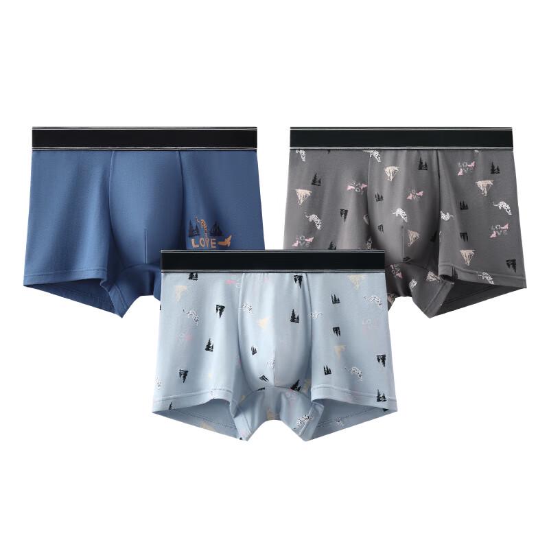 Fenteng Men's 2025 New Pure Cotton Boxer Briefs