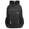 Sac à dos Oxford avec compartiments multiples Housse rembourrée pour ordinateur portable Poches latérales en filet pour l'école, les voyages et l'usage quotidien