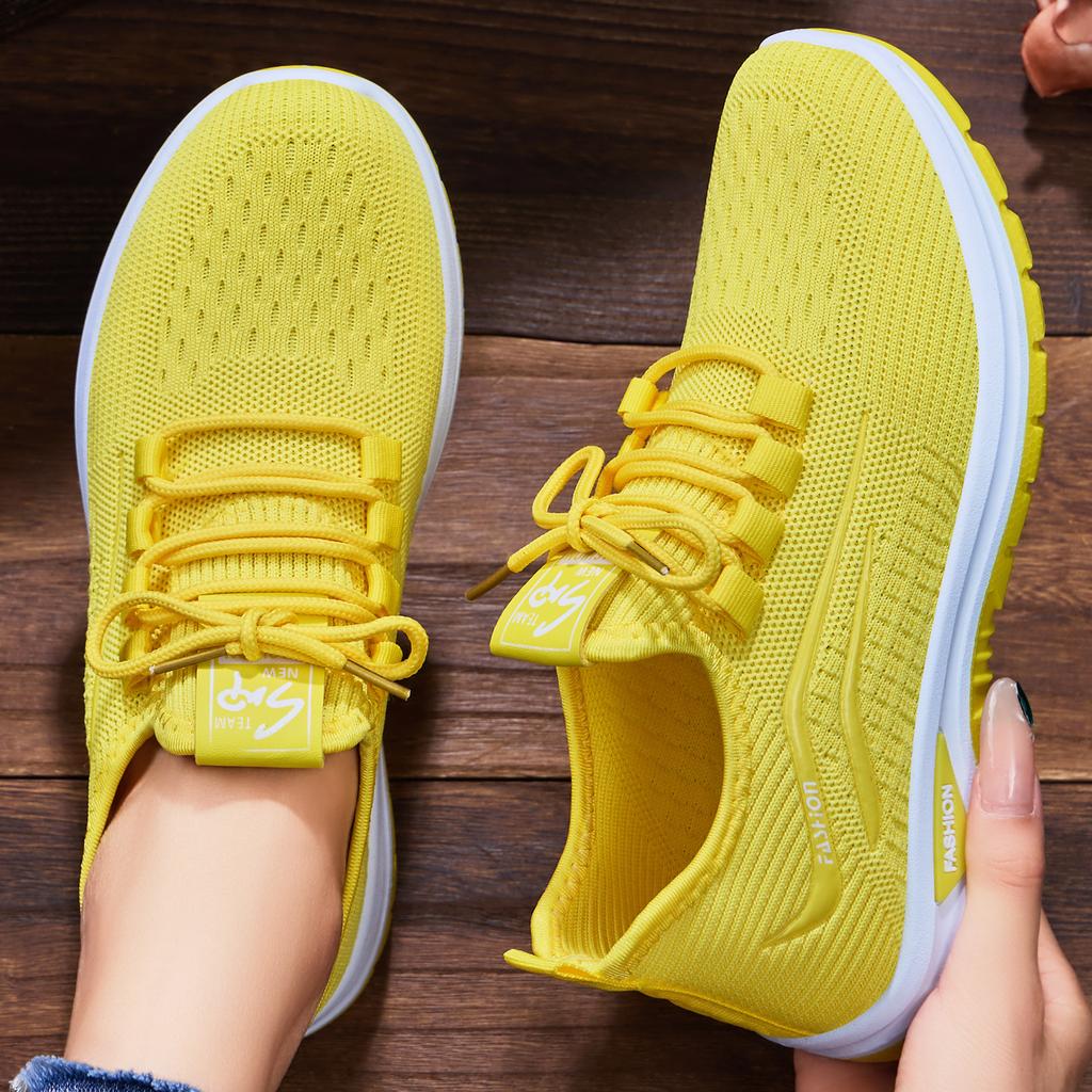 Sneakers Small Single Processed Shoes Flying Woven Breathable Casual Shoes Versatile Net Shoes