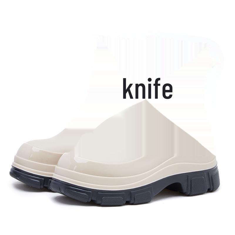 

Белые ботинки челси средней высоты — британский стиль, женские, с мягкой поверхностью, универсальные, без застежек. Size 37 (Insole 24cm / Tube Height 20.3cm)