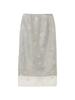 Flower Bijou Skirt BEIGE 36 [EIMY ISTOIRE]