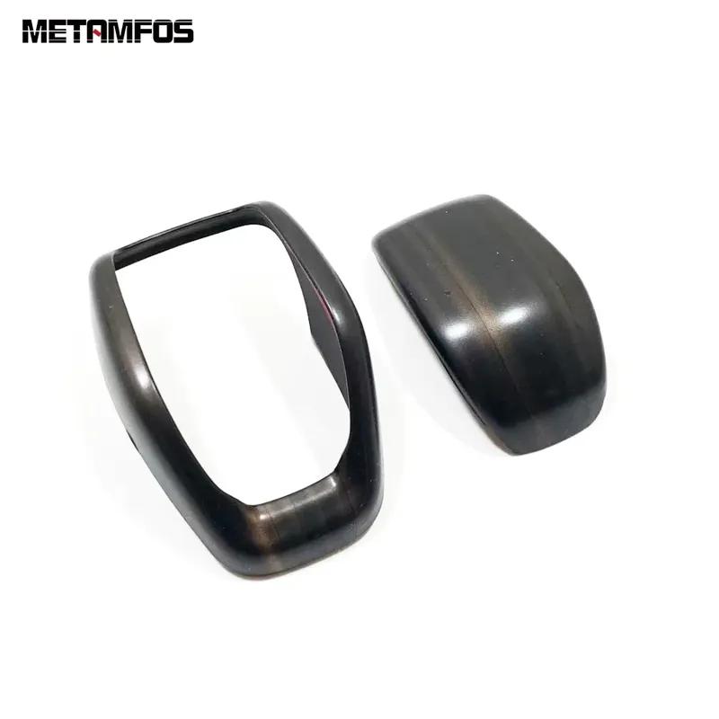 Gear Shift Knob Head Cover Trim For Toyota Highlander Kluger XU70     2024 Carbon Fiber Accessories Car Styling