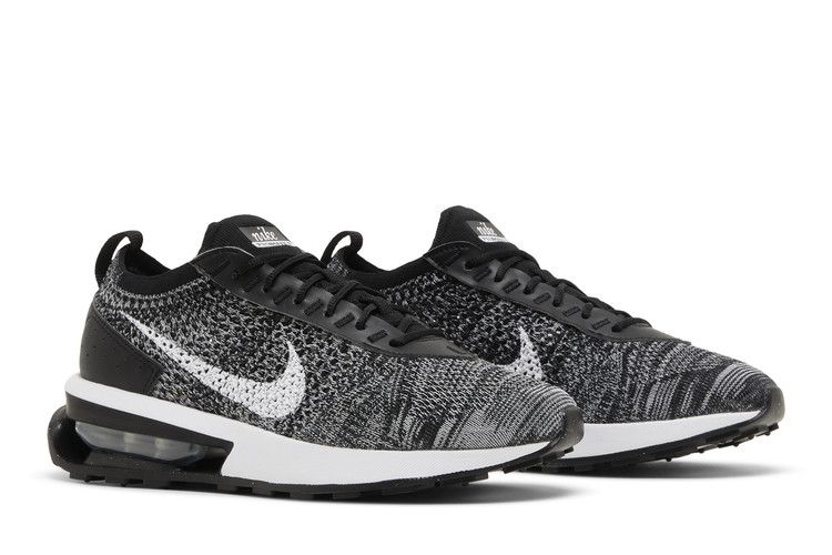 Nike Air Max Flyknit Racer Black White (Women's)