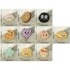 10 Pcs Hamburger Embroidered Patches Cookie Repair Patches Iron On Patches Applique Patches Sewing Patches for Clothes