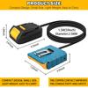 Lightweight BAP18A Lithium Battery Adapter for Makita DeWalt with Weight Reduction
