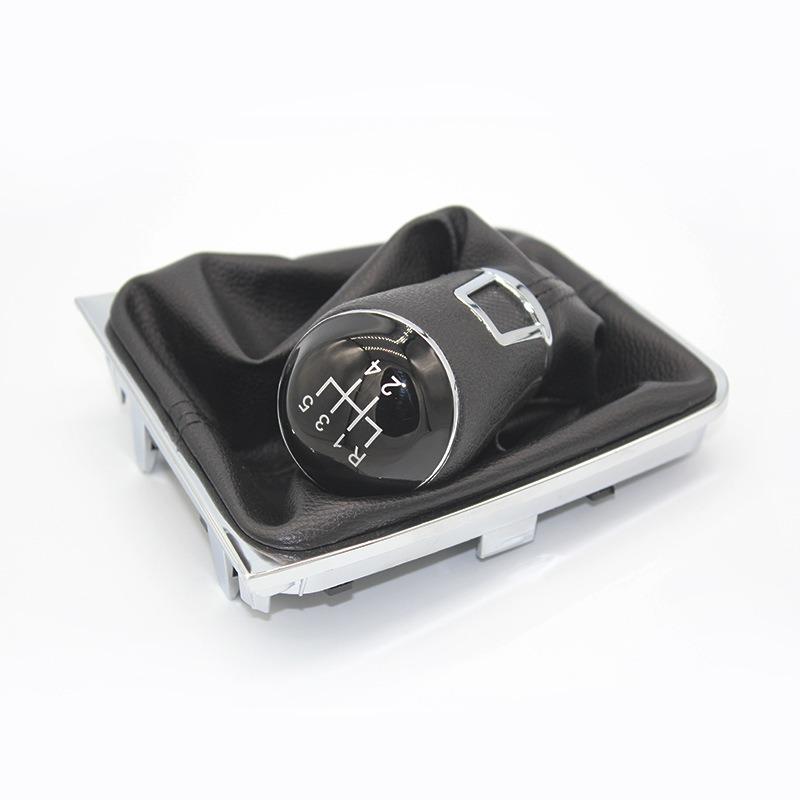 

5/6 Speed Integrated Gear Shift Knob & Dust Boot for VW Passat B6 CC 2005-2013 - Transmission Lever, Durable Car Accessories
