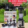Stainless Steel Large Capacity Food Processor & Blender - Juicer, Mixer, and Meat Grinder