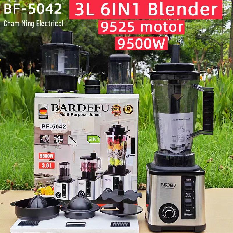 Stainless Steel Large Capacity Food Processor & Blender - Juicer, Mixer, and Meat Grinder