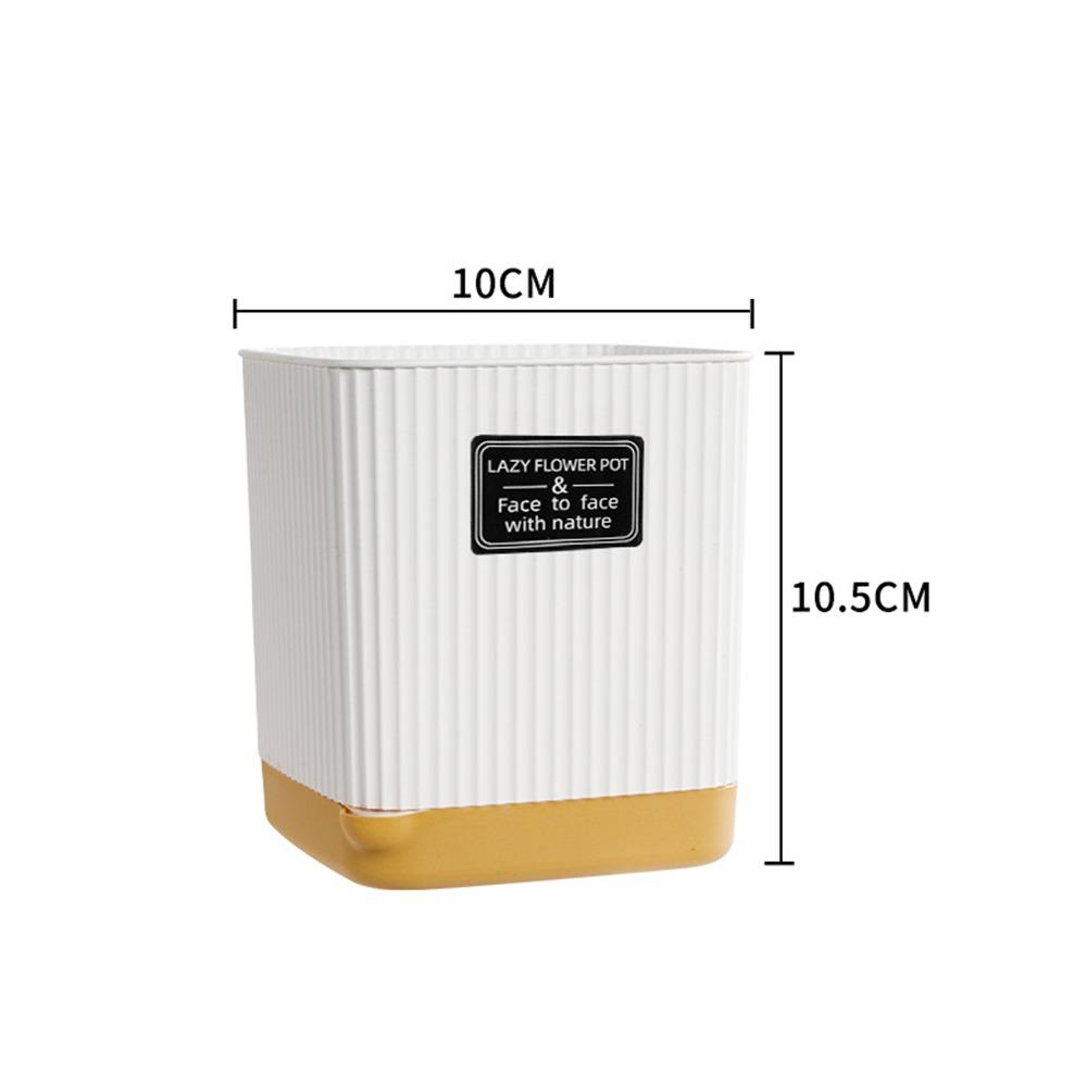 

Новый пластиковый цветочный горшок Утолщенный прочный цветочный кашпо Садовые принадлежности Трехмерные декоративные горшки