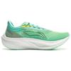 New LINING Feidian 4 Challenger Running Shoes Women's Low Top Fluorescent Ice Cyan/Lemon ARMU006-8