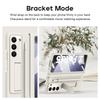 For Samsung Foldable Leather Phone Case for Samsung Galaxy Z Fold4 with Pen Phone Shell for Galaxy Z Fold 5 Folding Bracket Cover