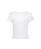 ROCKCAKE Pinched Top - White