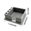Space Saving Desk Tray Note Templates Hold Box For Notes Pens Office Supplies