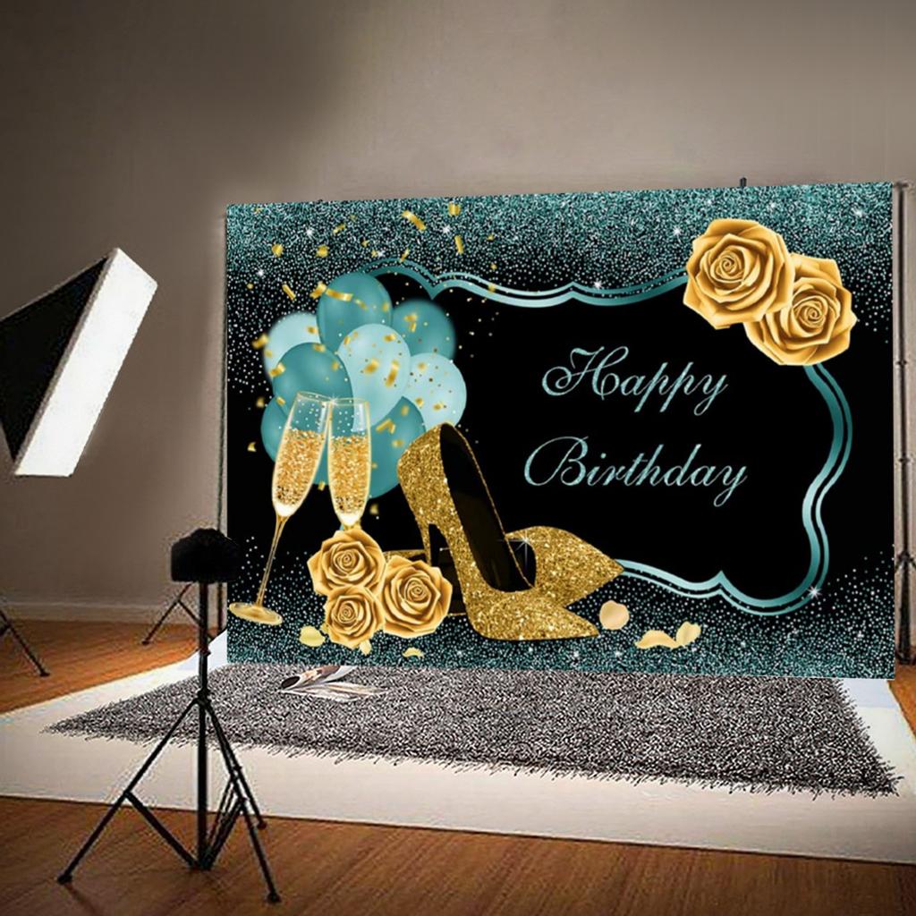 Background Luxury Photo Studio 50th Birthday High Heels Goblet Party Backdrop Photo Shoot Dessert Table Decoration Photoshoot-250x180CM Background Luxury Photo Studio 50th Birthday High Heels Goblet Party Backdrop Photo Shoot Dessert Table Decoration Photoshoot-250x180CM