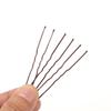 50Pcs New Solid Color Alloy Hair Sticks Hairpins Vintage Hair Clips Barrettes Bun Holder For Women Styling Tools