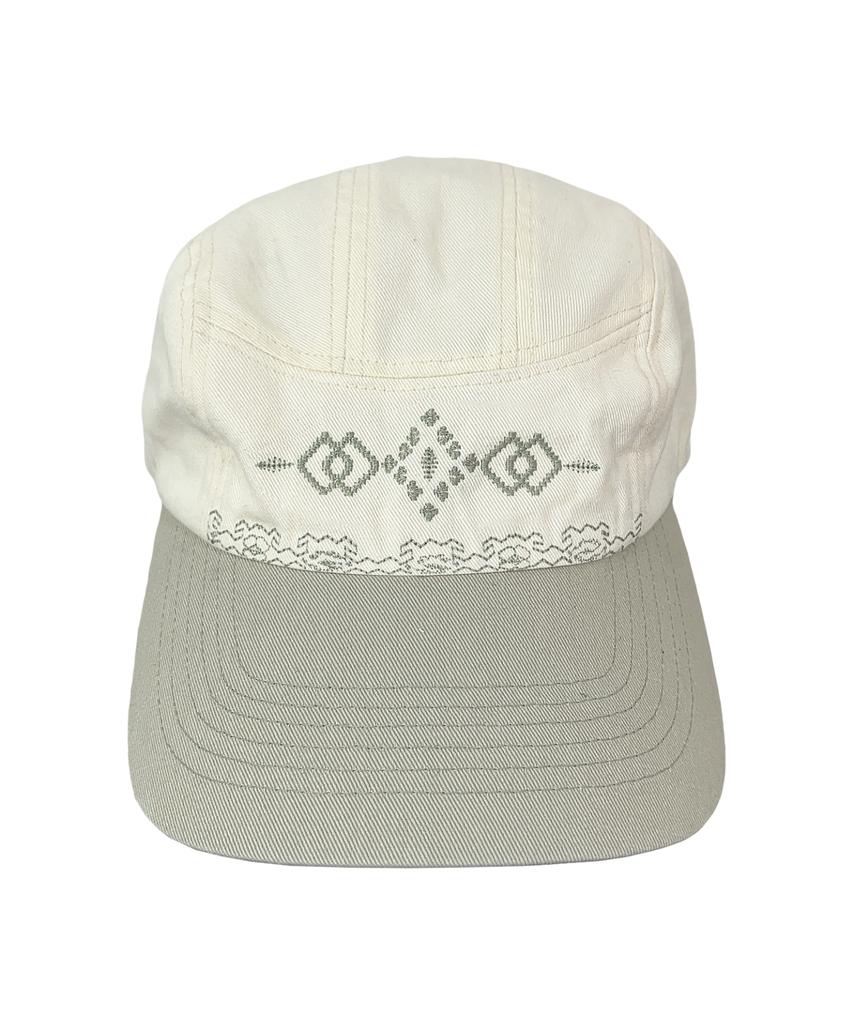 THE COLDEST MOMENT Tcm Ethnic 3 Panel Cap (Ivory)