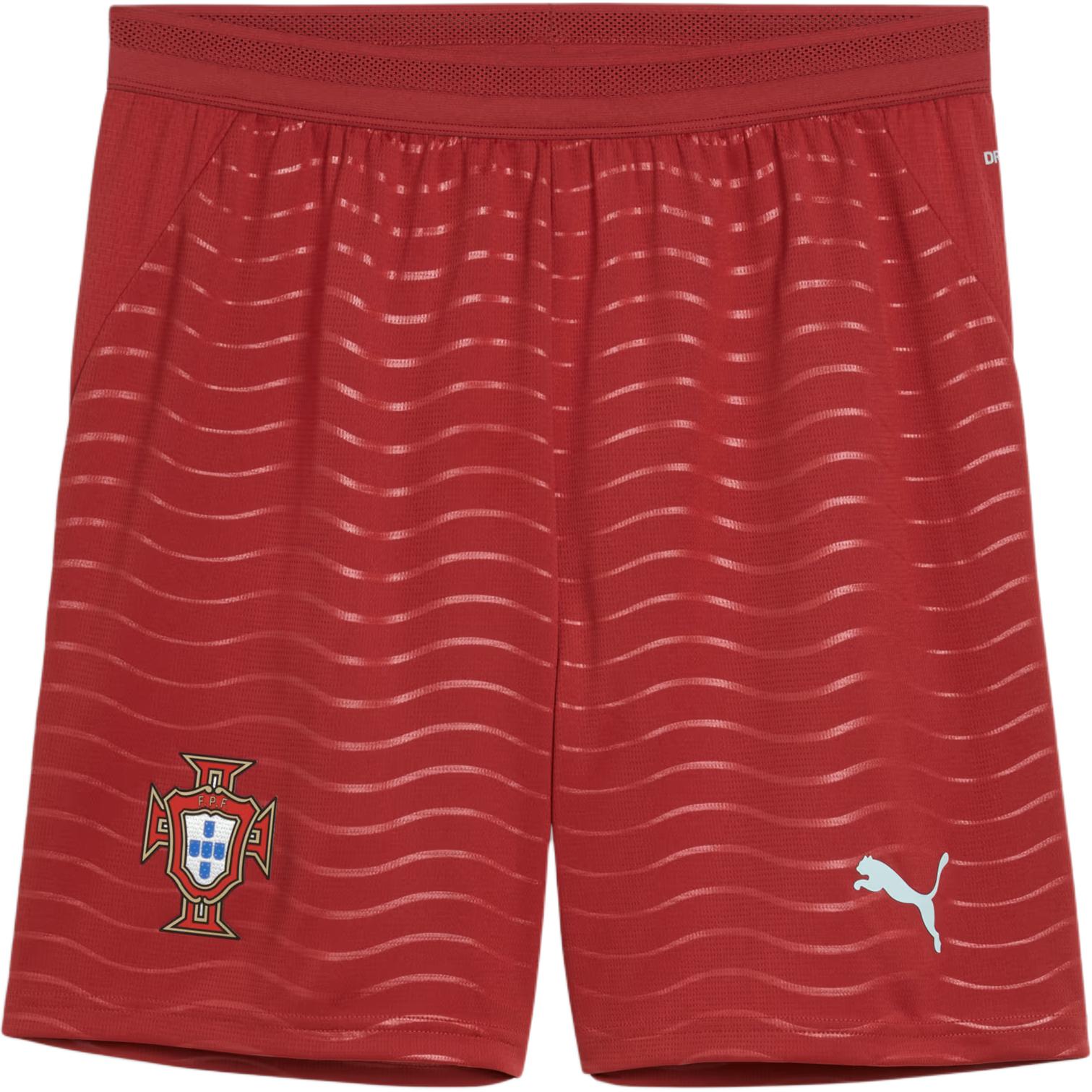 

Puma FW25 Португалия 2026 Шорты Версия для болельщиков Легкие Дышащие Влагоотводящие Быстросохнущие Футбольные шорты Мужские шорты 783299-01 S