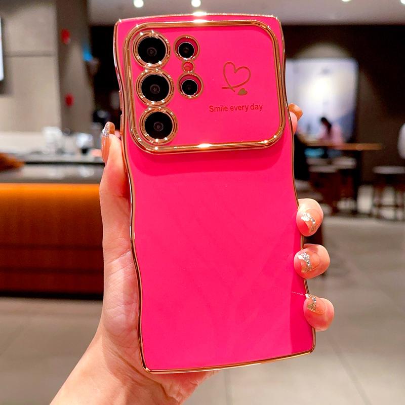 

Мягкий чехол TPU с покрытием для Samsung Galaxy S25 S24 S23 S22 Ultra Plus A55 A54 A15 A14 A25 A35 5G S 24 23 FE S 25 Love Heart Cover Samsung S25 Ultra