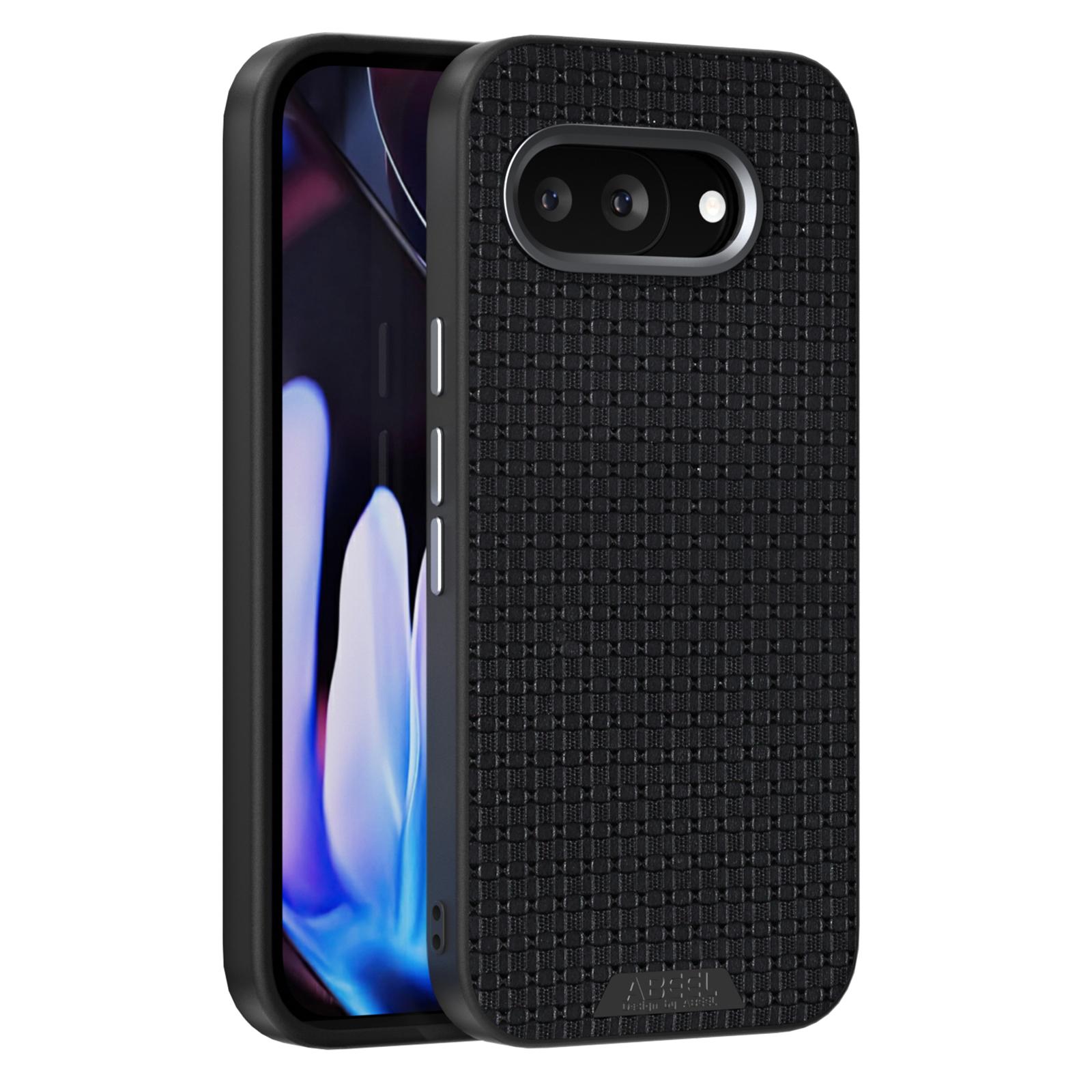 

ABEEL For Google Pixel 9a Case Compatible with MagSafe Textured Micro-Embossing Back Cover Black