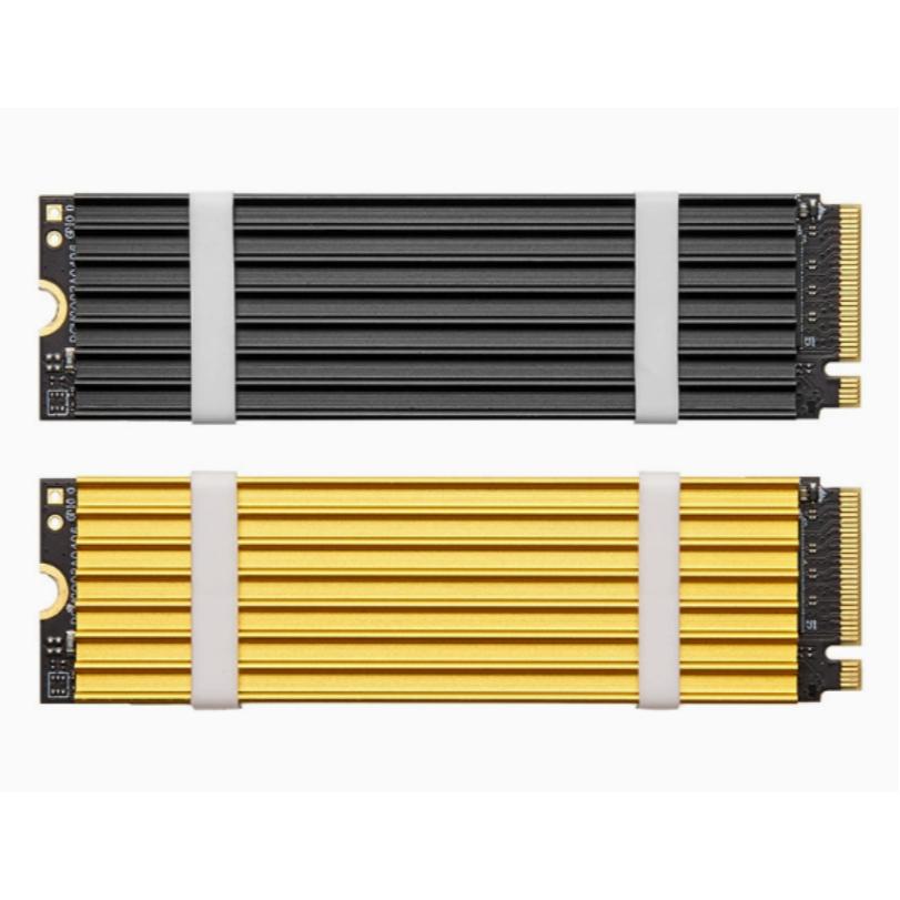 Aluminum M.2 SSD Heatsink for 2280 NVMe – with Thermal Pad, Fits PS5 & PC