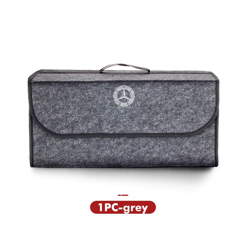 Car Foldable Felt Trunk Storage Bag Large Capacity Organizer Box Accessories For Benz AMG CLA CLS C180 C200 W204 W205 Exclusive