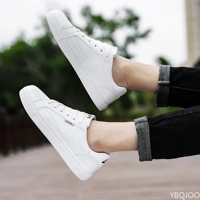 Fashion Summer New Men's White Shoes Casual Versatile Anti Slip Shoe Outdoor Non Slip Sneakers Trendy Comfort Male Shoes Zapatos Homme