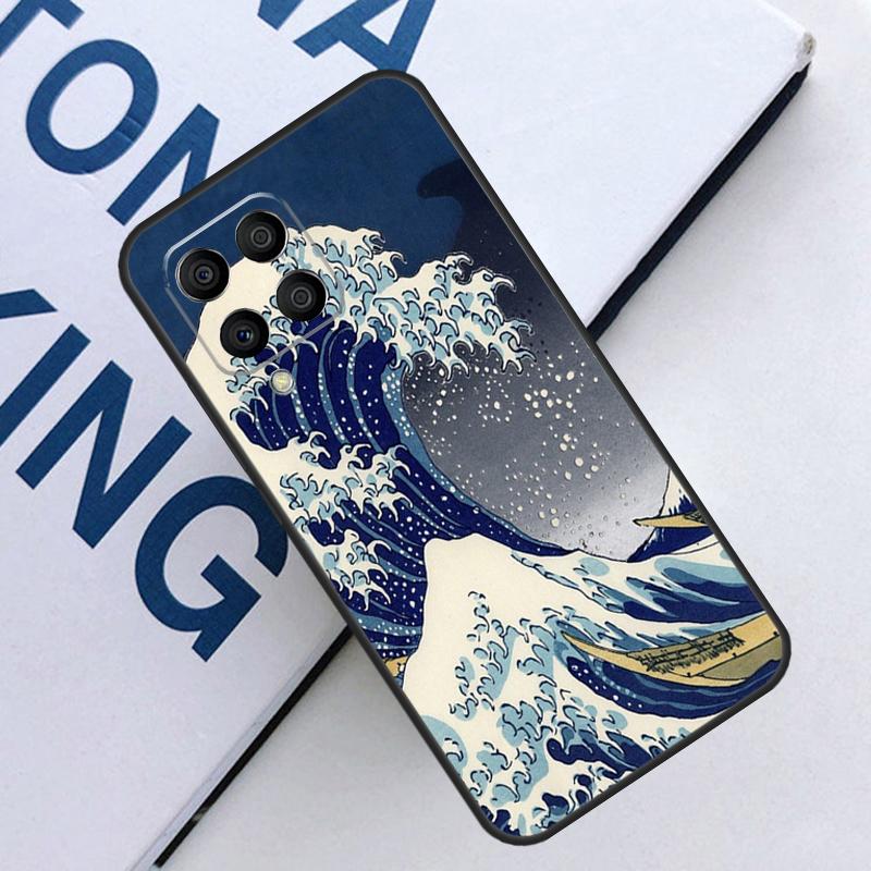 The Great Wave For Samsung Galaxy M35 M55 M14 M34 M54 M11 M21 M31 M13 M33 M53 M15 M12 M32 M52 M06 M16 Case
