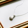 Cloud-jewelry Sitting Cat Women's Necklace Pendant [Wooden Gift Box Included] Sterling Silver 925 CN-5