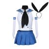 Kolekce Kantai: Kompletní cosplay kostým Shimakaze Námořnická uniforma s vysokými ponožkami