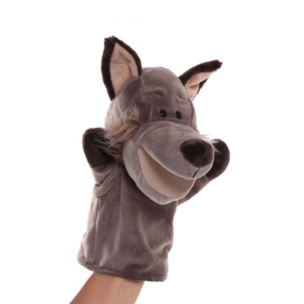 Stuffed Animal Hand Puppet Interactive Hand Finger Puppets Appease Dolls Parent-child