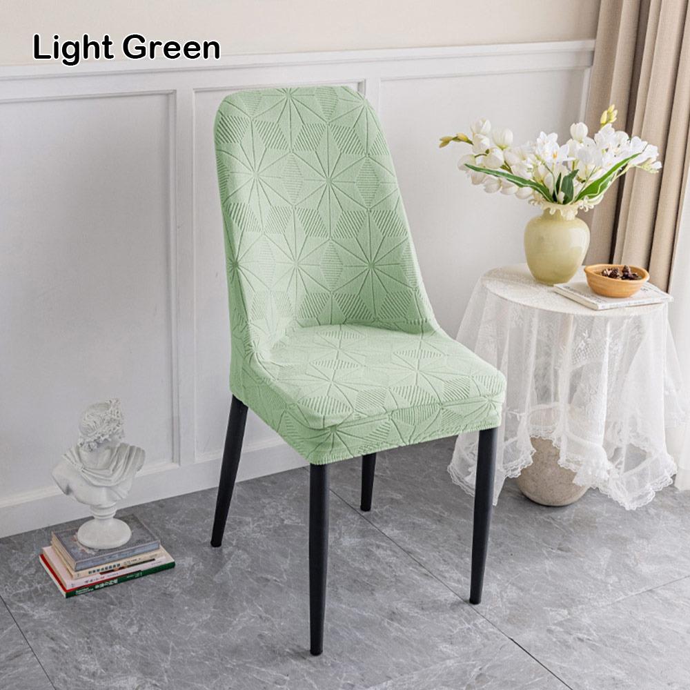Slip-Resistant Dining Chair Covers Elastic Jacquard Chair Cover New Seat Cover Home Use