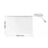 LED Note Board Night Light with 7 Colors Pen Acrylic Drawing Board Glowing Message Marker Board Erasable Light-Up Doodle Pad