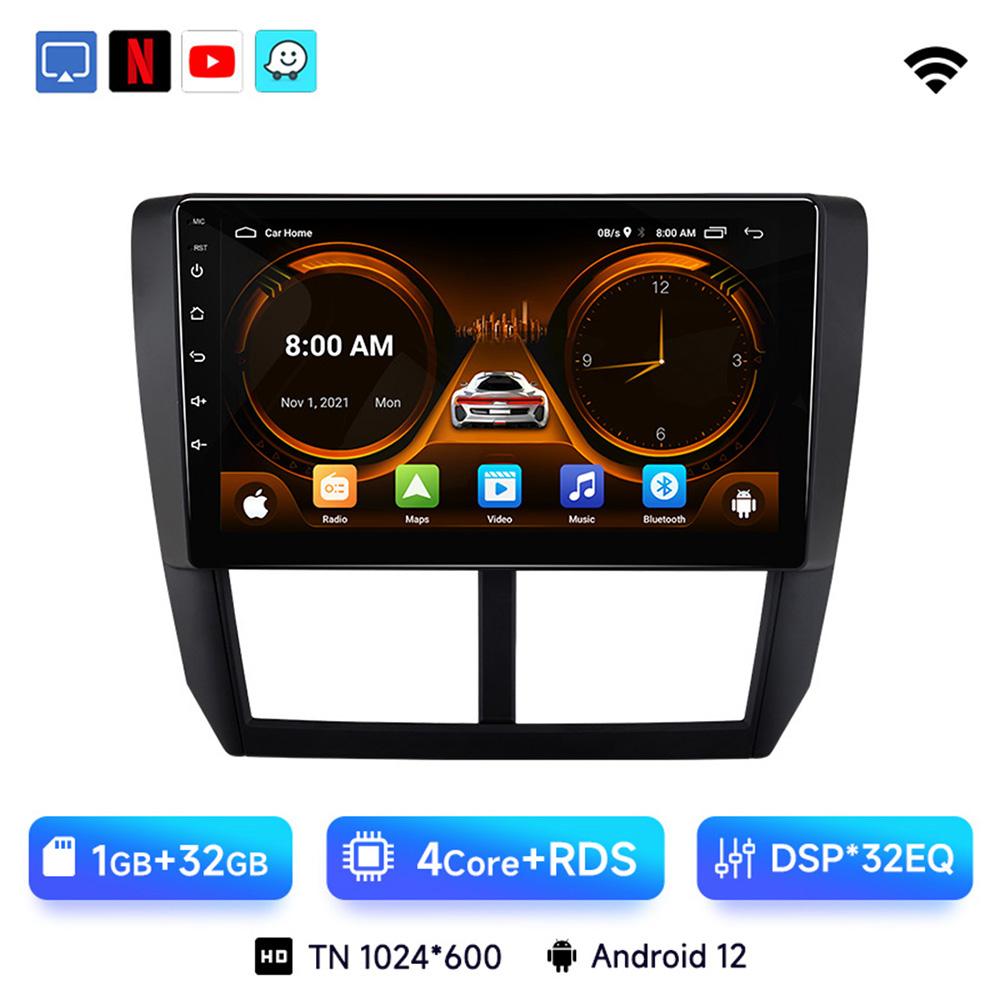 

JIUYIN Android 13 Carplay Car Radio для Subaru Forester 3 SH 2007-2013 для Impreza GH GE 2 Din мультимедийный проигрыватель 2 din головное устройство CHINA