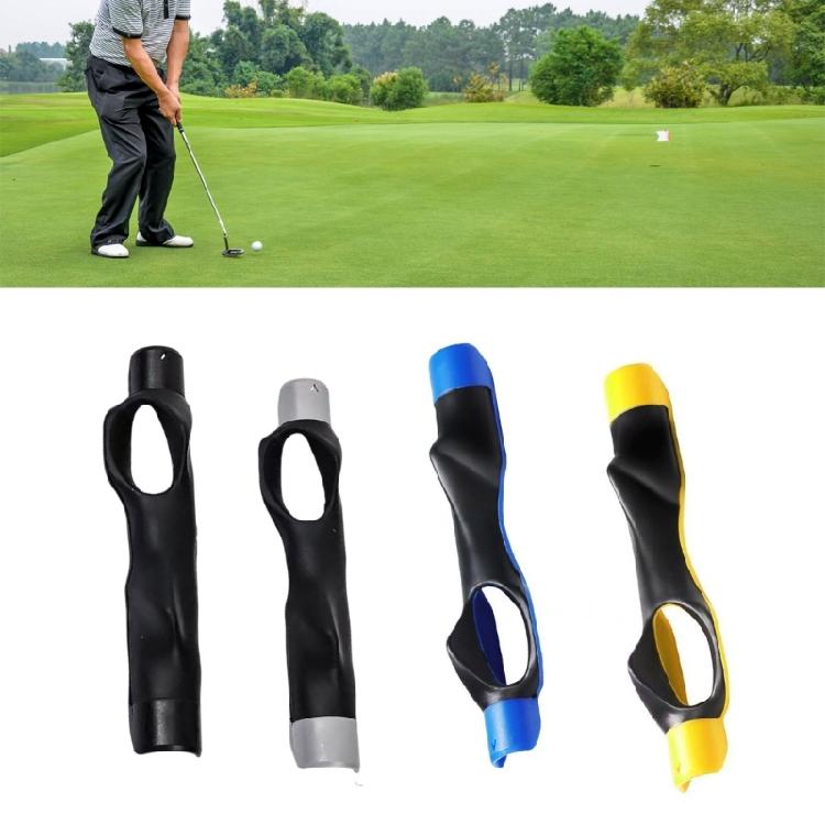 2pcs Universal Golf Grip Trainer For Swing Controls Lightweight Practice Aid