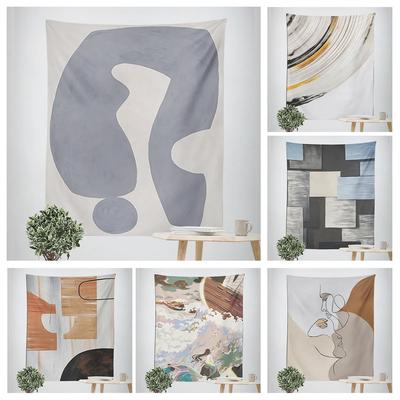 Home Wall Decoration Tapestry Simple Pattern Decoration Hanging Cloth Office Living Room Tapestry