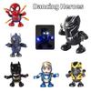 Interactive Dancing Robot Toy With Lights And Music Iron Man Bumblebee Spider-man