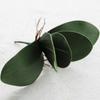 Triple Head Artificial Plastic Butterfly Orchid Flower Home Wedding Decor Use UK
