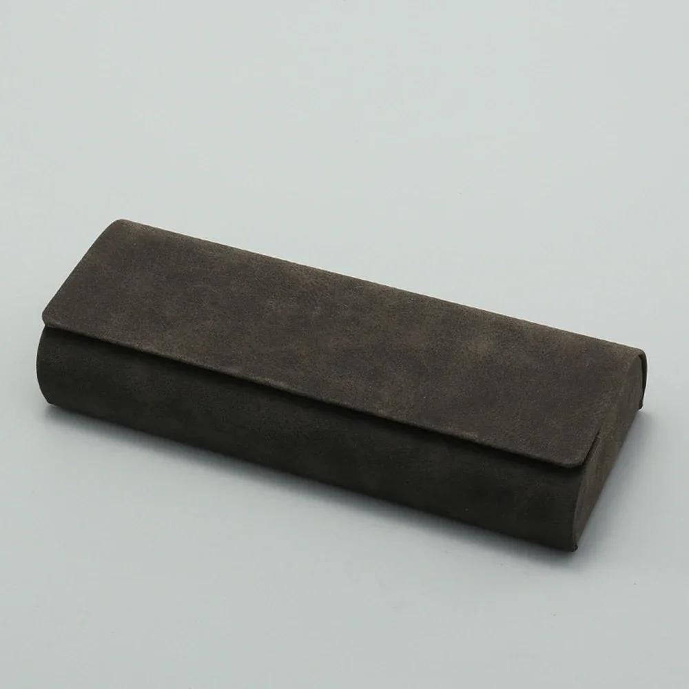 PU Leather Glasses Bag Protective Sunglasses Cover Case Box Reading Eyeglasses Pouch Eyewear Protector Case Accessories 1Pc
