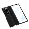 Suitable for Samsung Fold6 Porsche Mobile Phone Case Zfold6 Protective Case Blade Ultra Thin Plain Leather Simple Cover