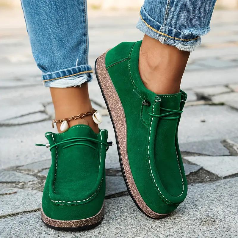 New Flat-bottomed Women's Shoes for Plus-size Women, Casual Shoes on One Foot