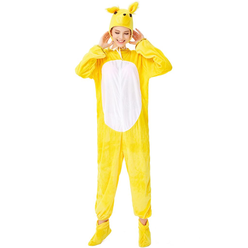 Halloween animal fox costume, role-playing game costume, festive orgy weasel cos party costume