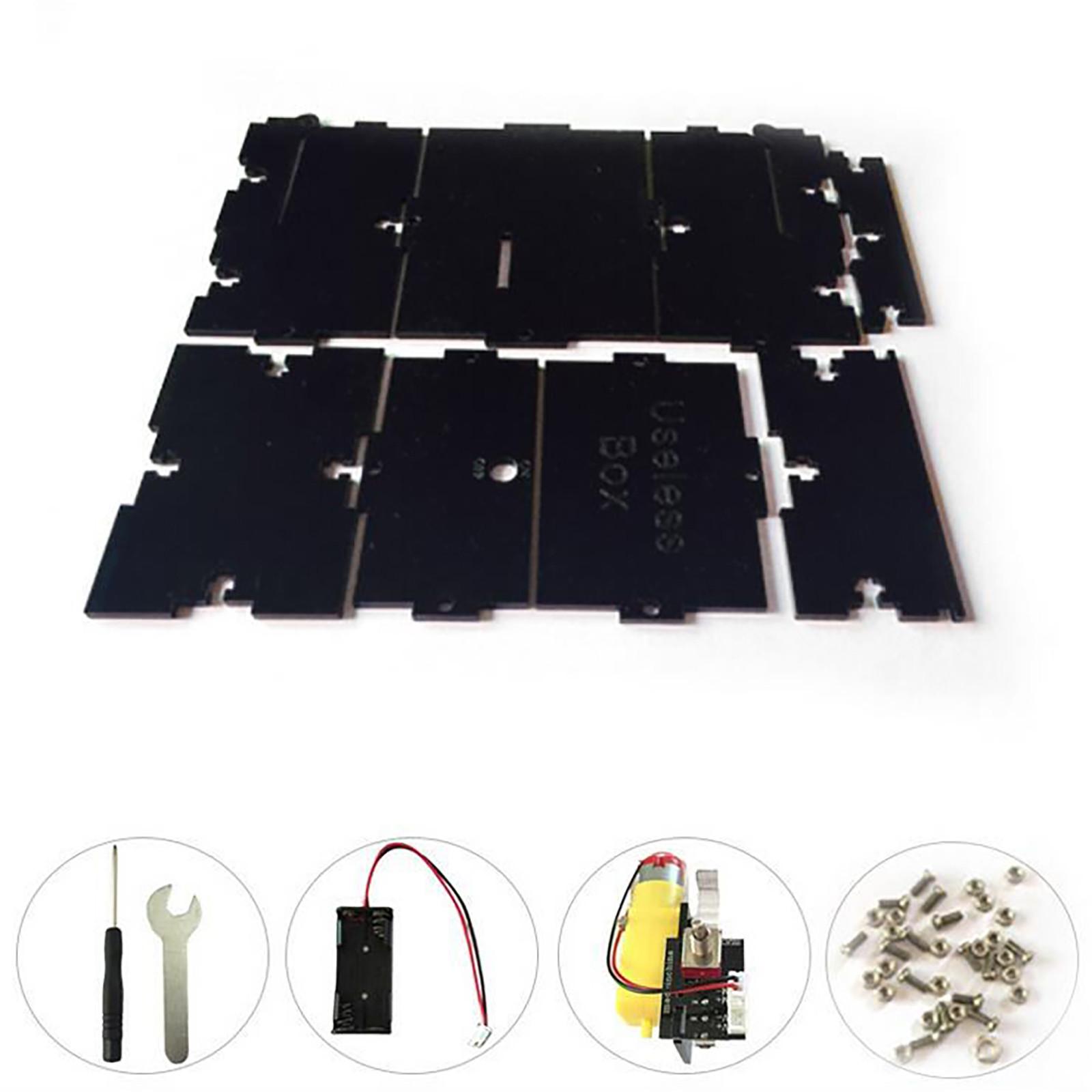 

Бесполезная коробка «Оставь меня в покое», машина «Сделай сам», практичные забавные игрушки чёрный