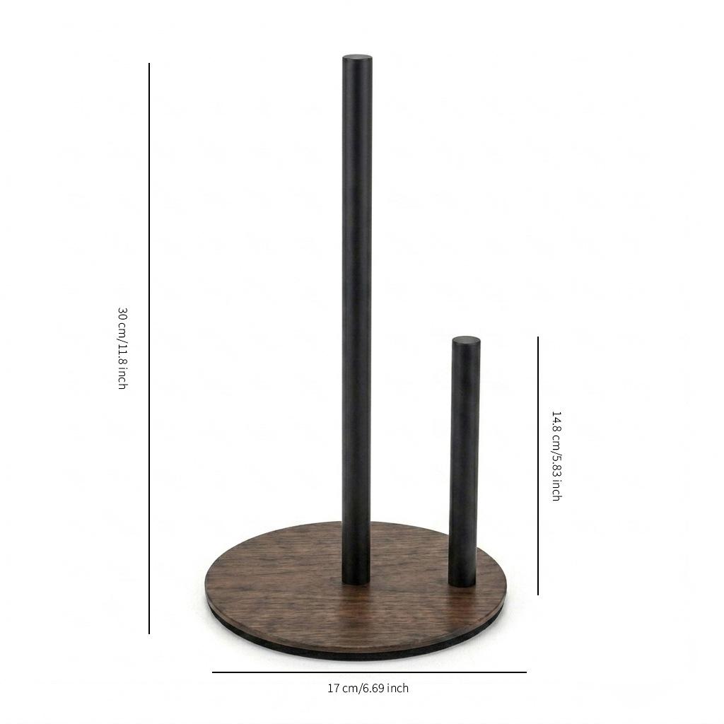 Stainless Steel Floor-Standing Vertical Paper Towel Holder